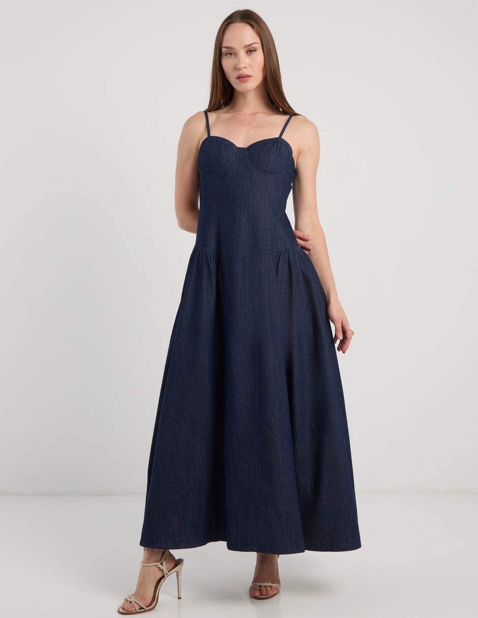 Vestido largo casual para mujer Vestido largo casual para mujer
