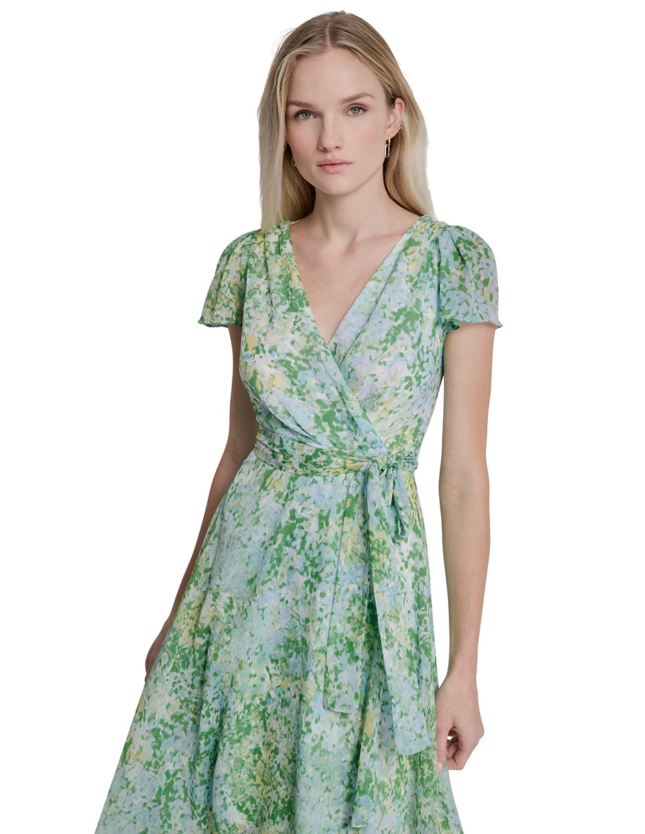 Vestido midi casual para mujer 4
