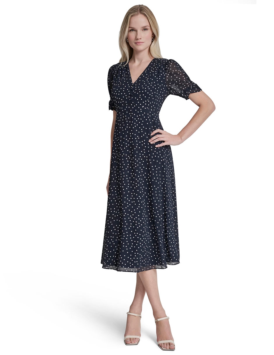 Vestido midi casual para mujer Vestido midi casual para mujer