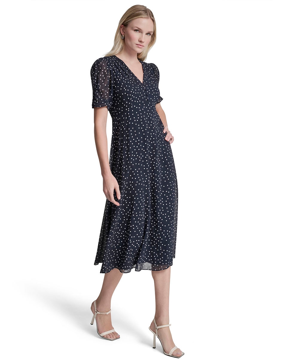 Vestido midi casual para mujer