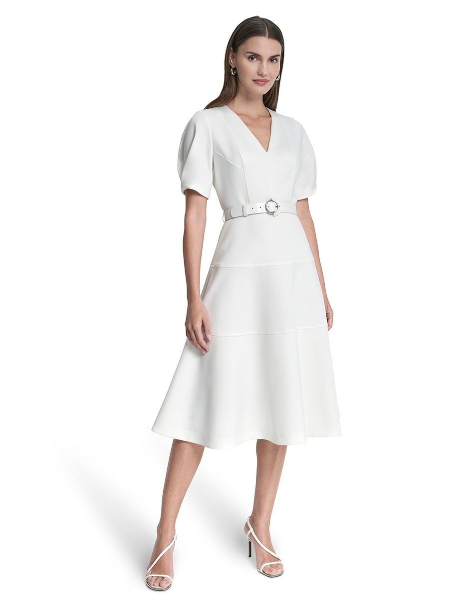 Vestido midi casual para mujer Vestido midi casual para mujer