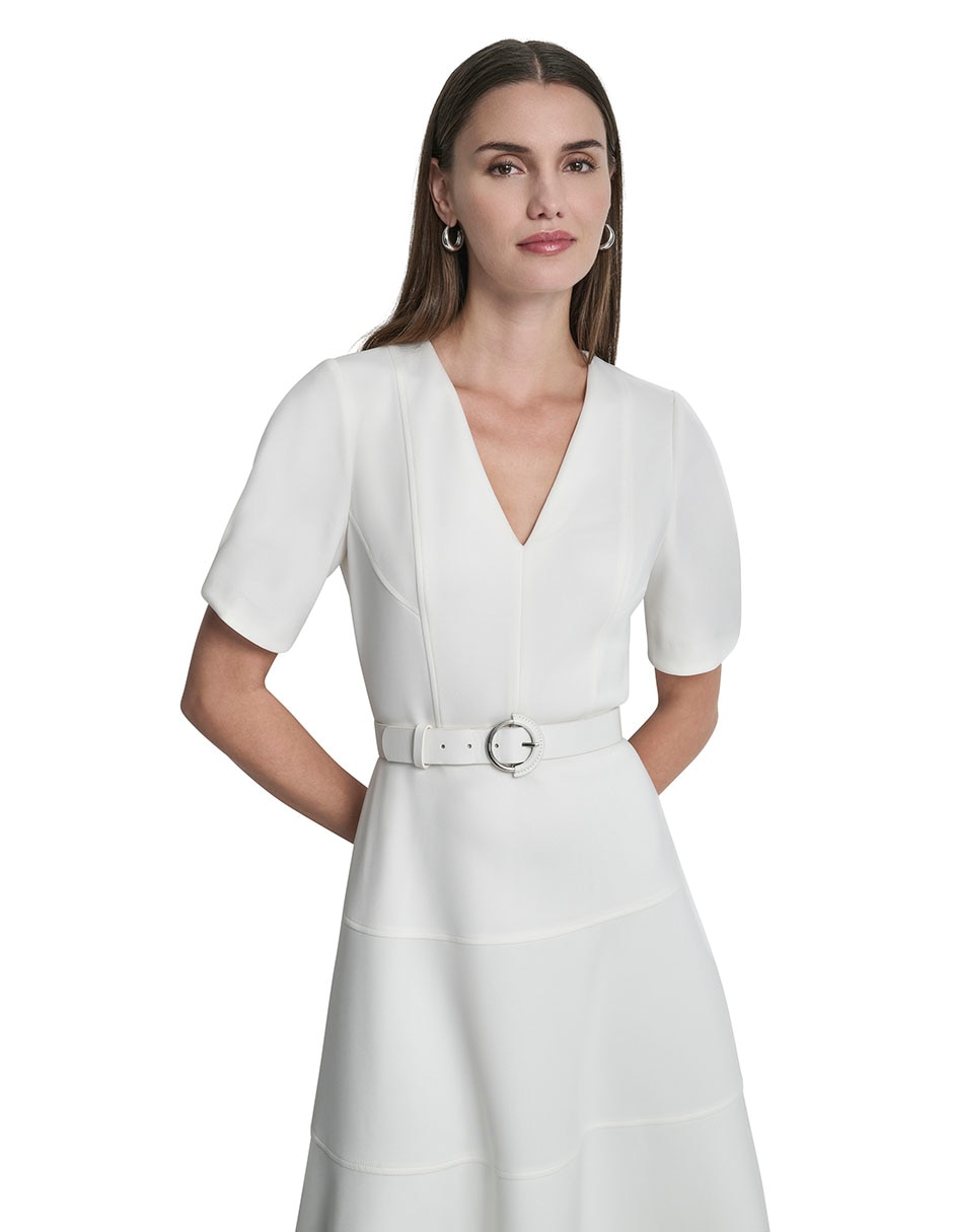 Vestido midi casual para mujer