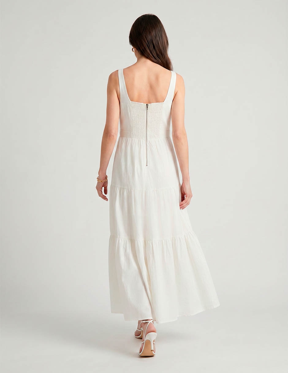 Vestido A La Rodilla Casual Dd6Q1R05 Para Mujer 2