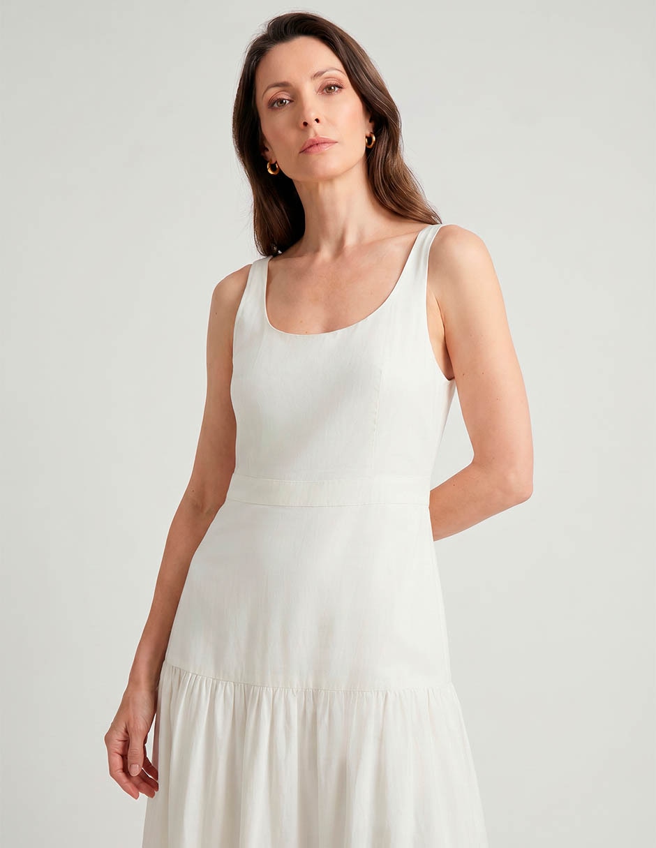 Vestido A La Rodilla Casual Dd6Q1R05 Para Mujer 3