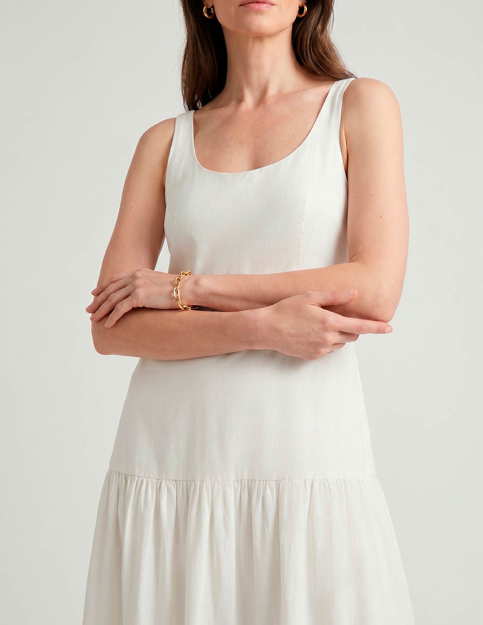 Vestido A La Rodilla Casual Dd6Q1R05 Para Mujer 4