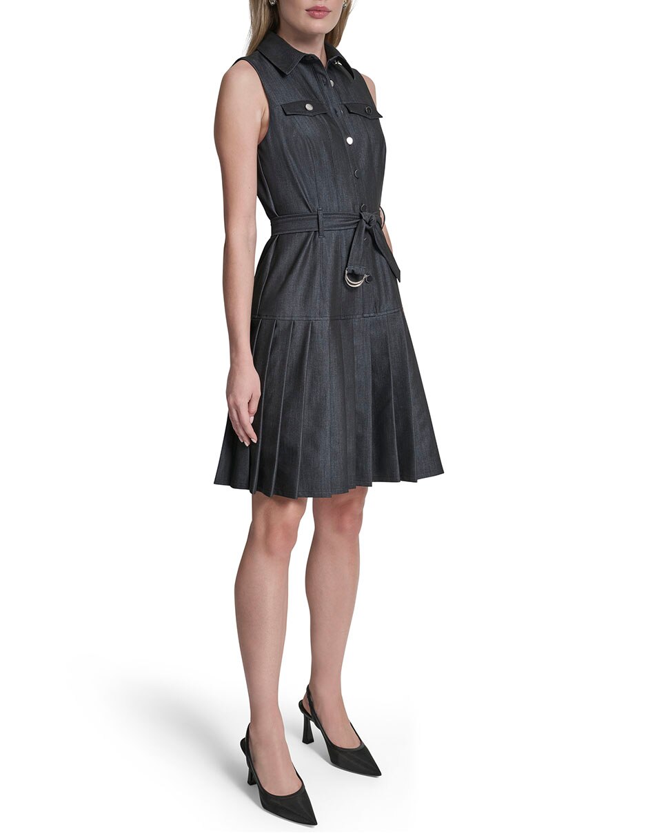 Vestido Arriba De La Rodilla Casual Dkny Para Mujer