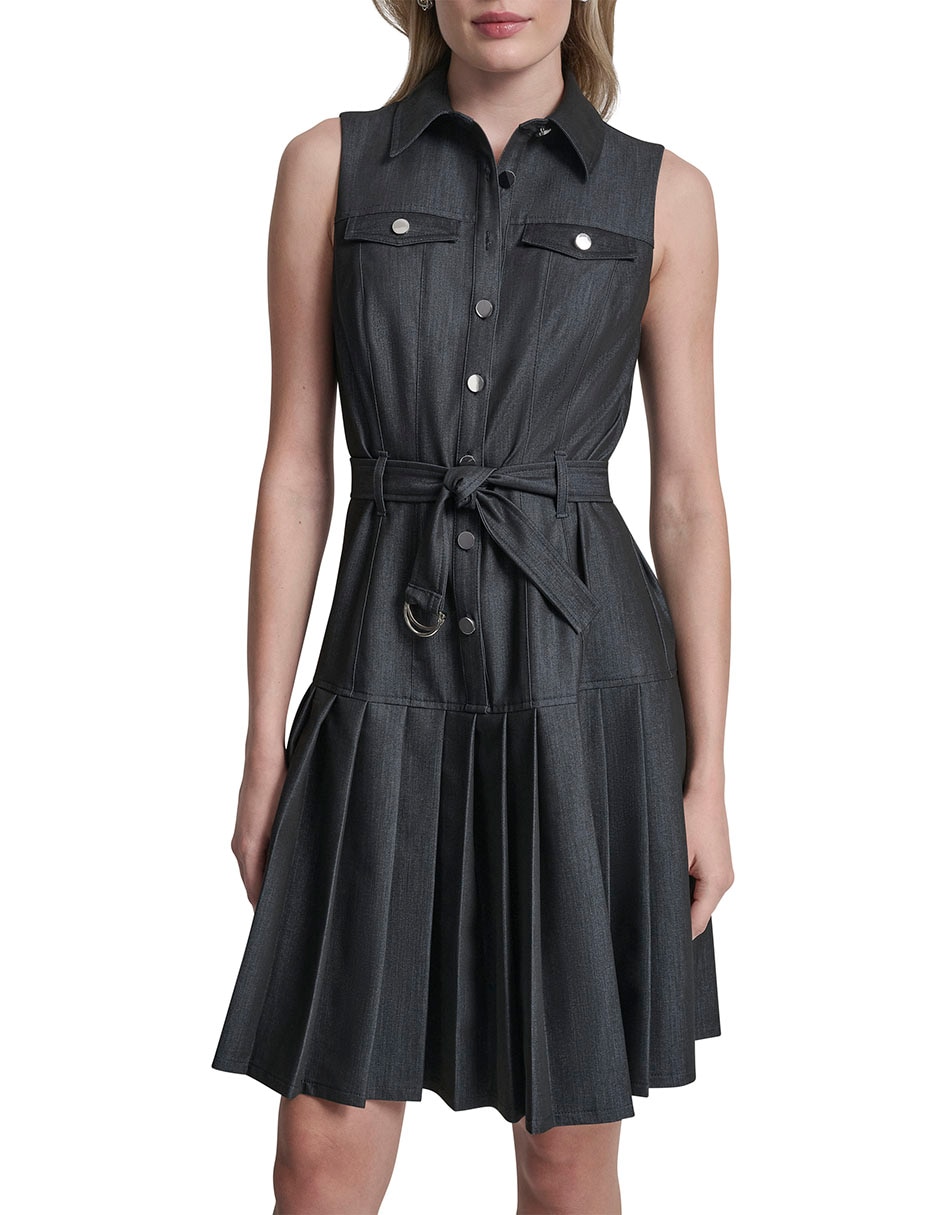 Vestido Arriba De La Rodilla Casual Dkny Para Mujer