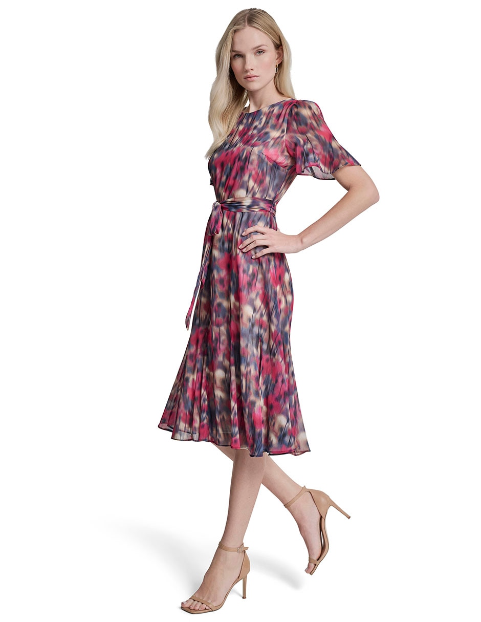 Vestido midi casual para mujer