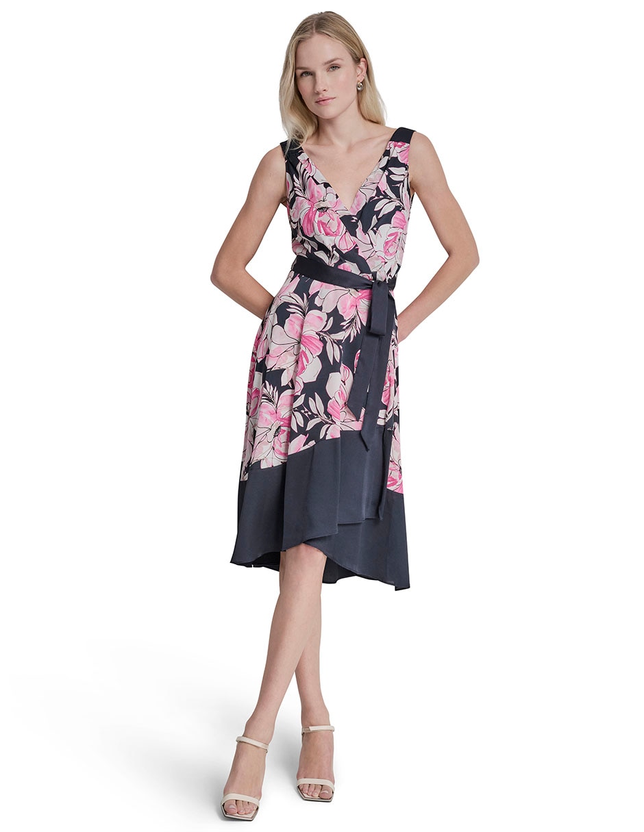 Vestido midi casual para mujer