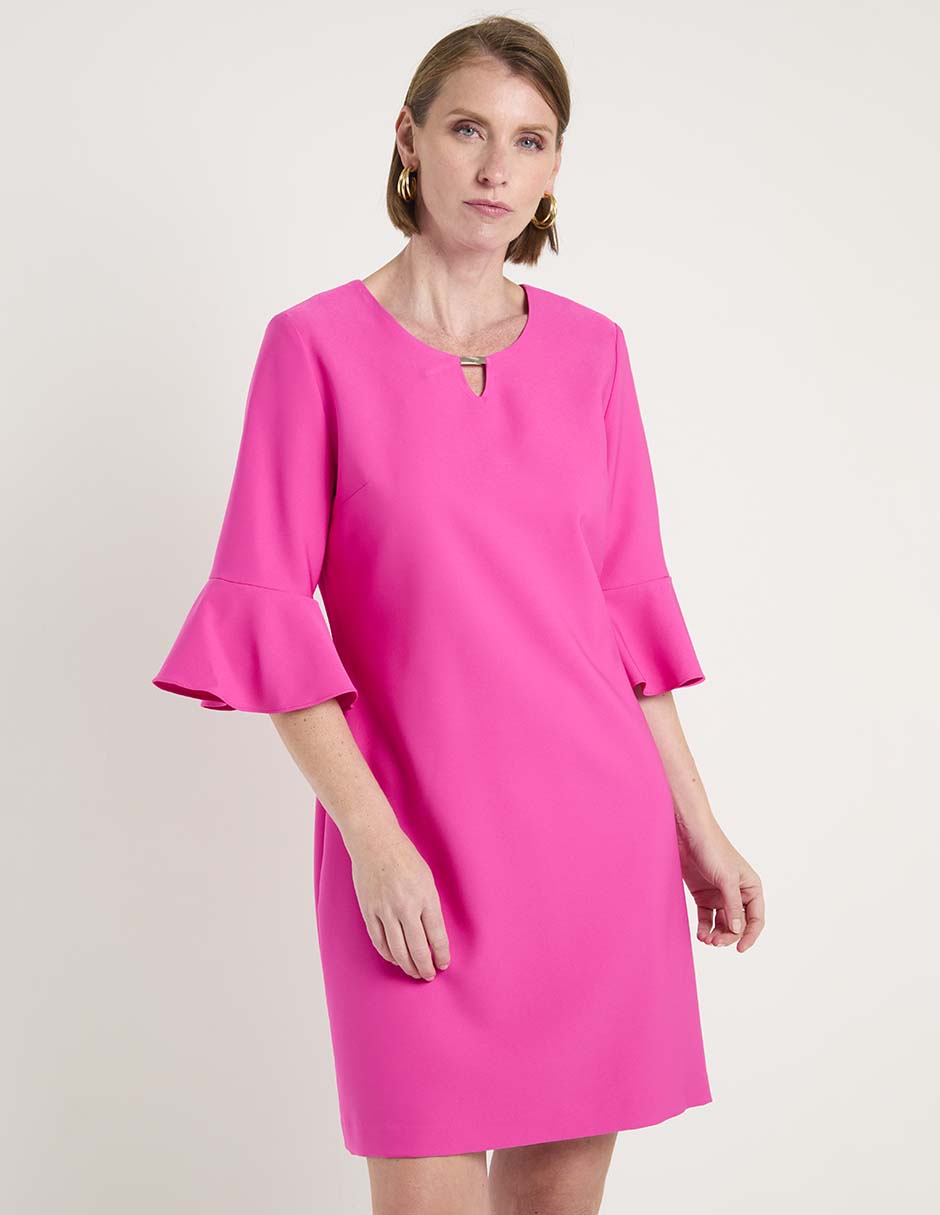 Vestido a la rodilla casual para mujer 1