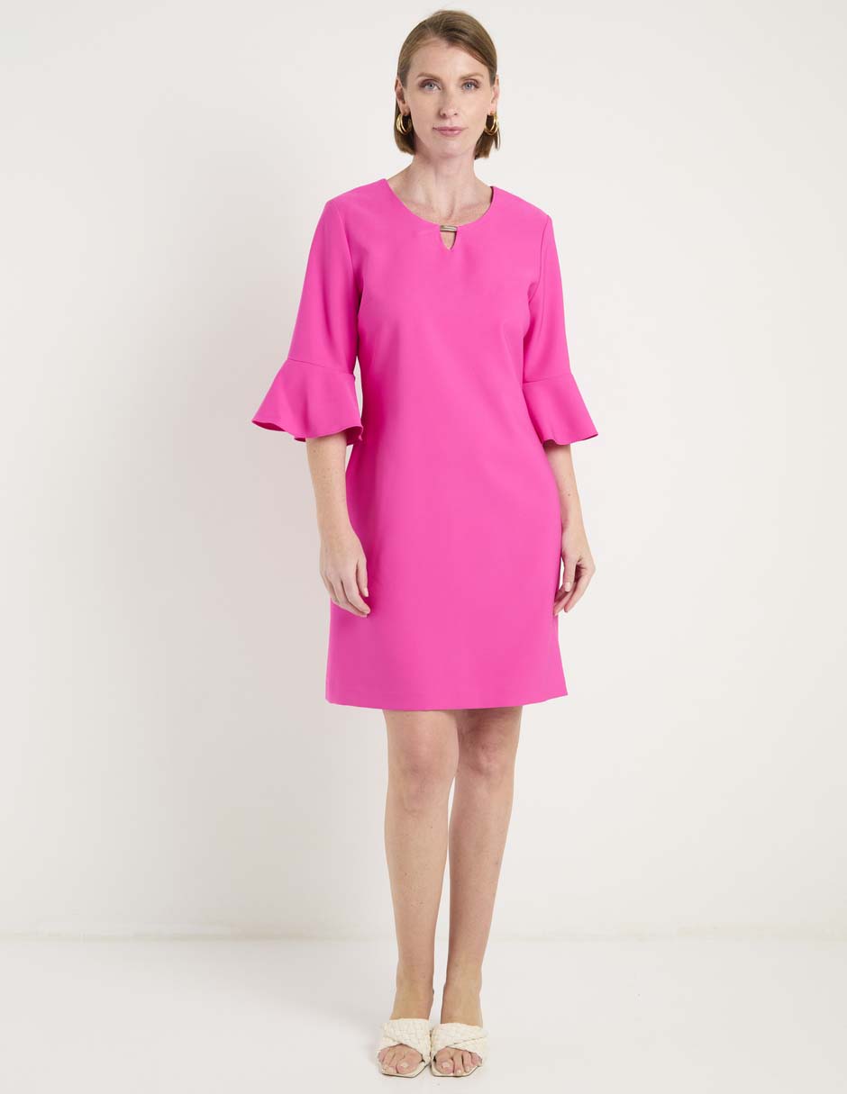 Vestido a la rodilla casual para mujer 7