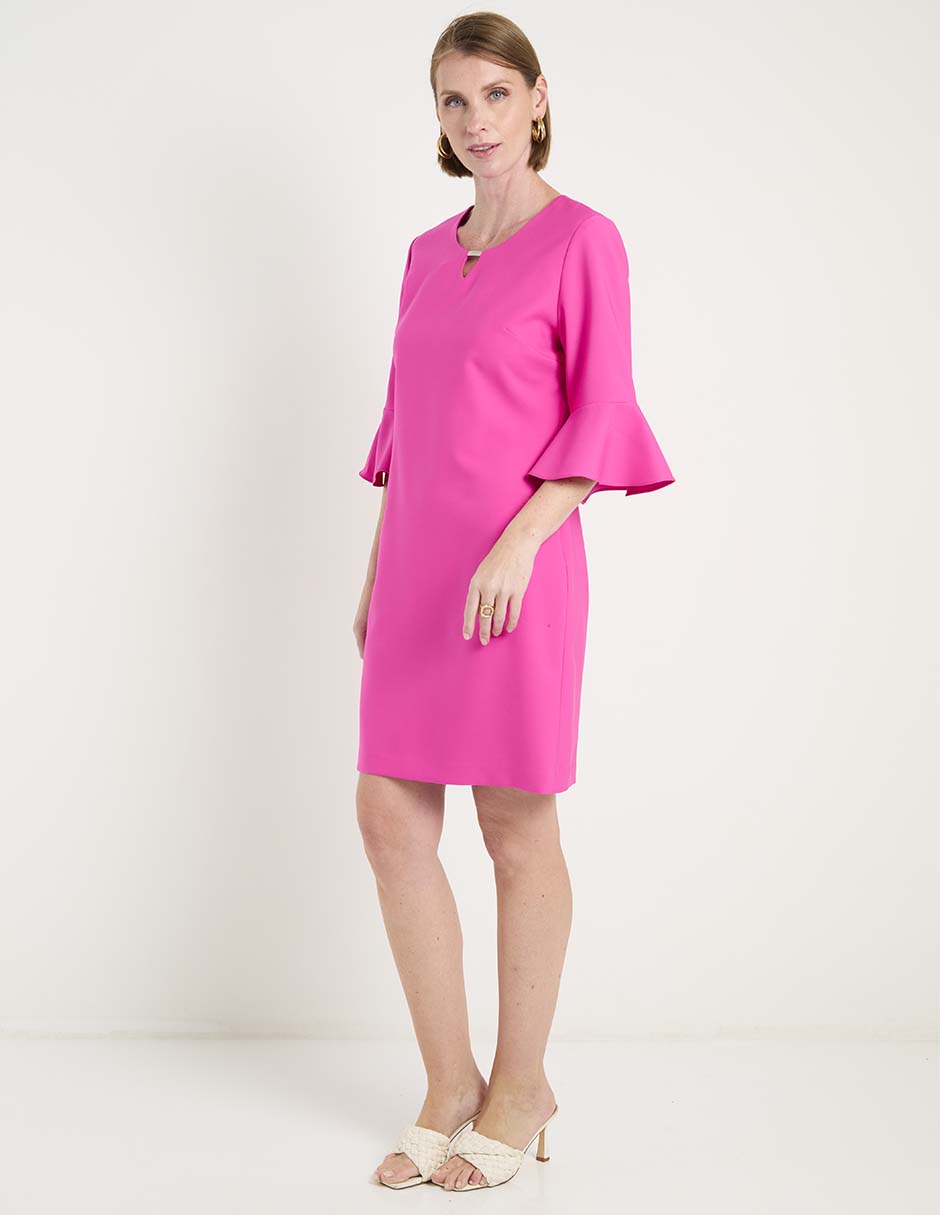 Vestido a la rodilla casual para mujer 8