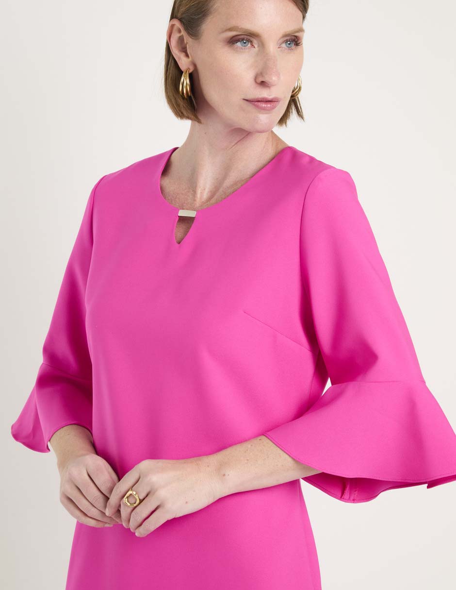 Vestido a la rodilla casual para mujer 10