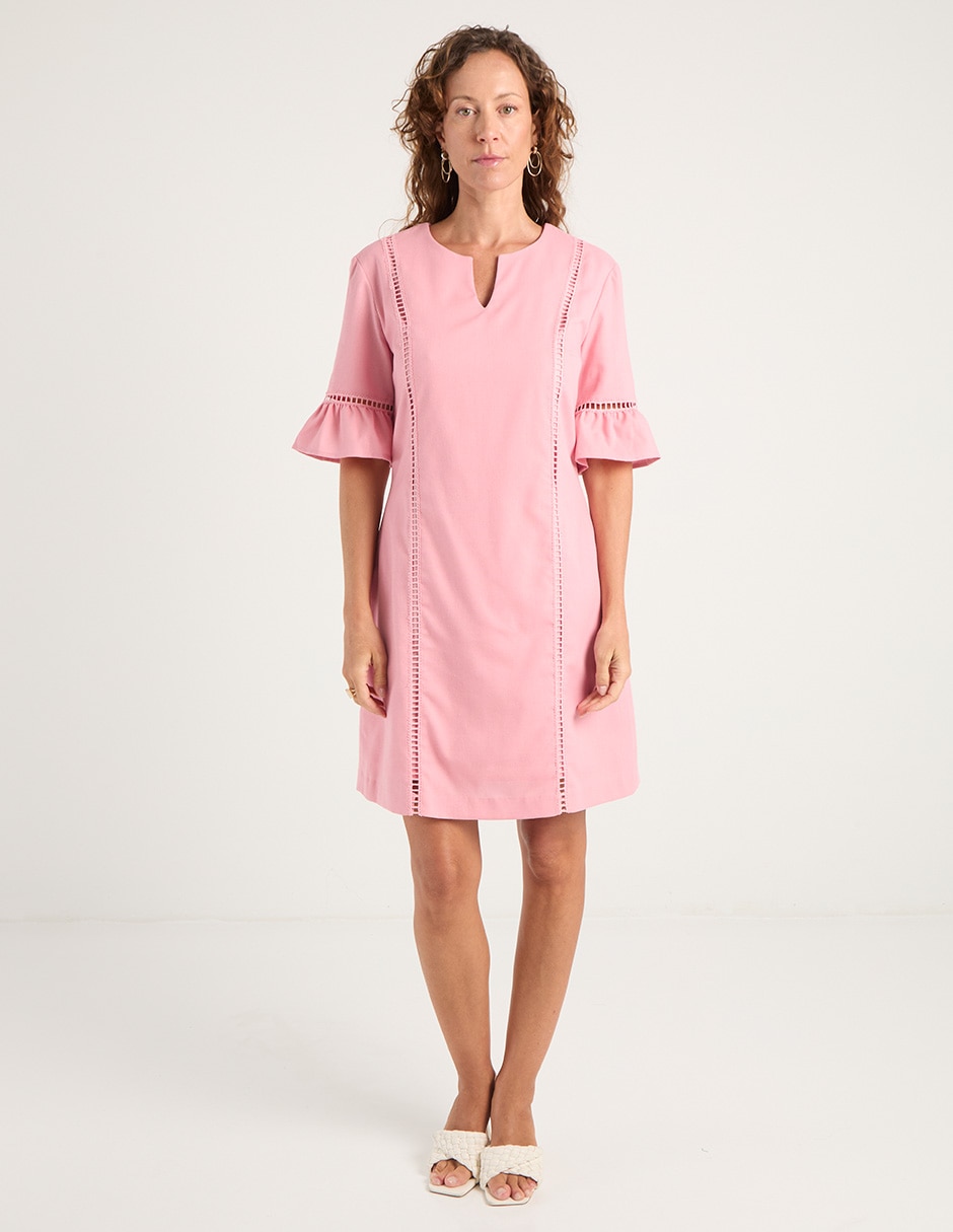 Vestido arriba de la rodilla casual para mujer 8