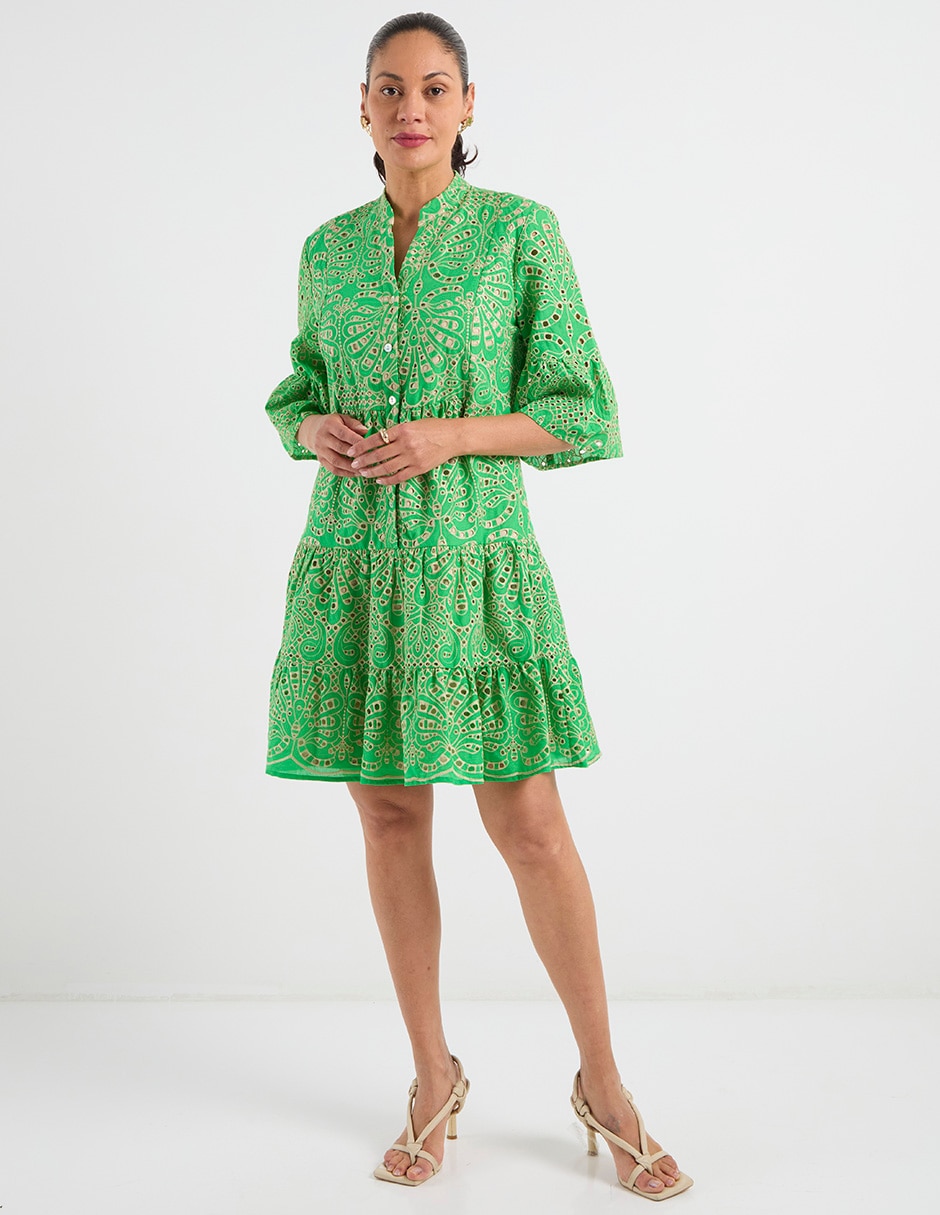 Vestido a la rodilla casual para mujer 7