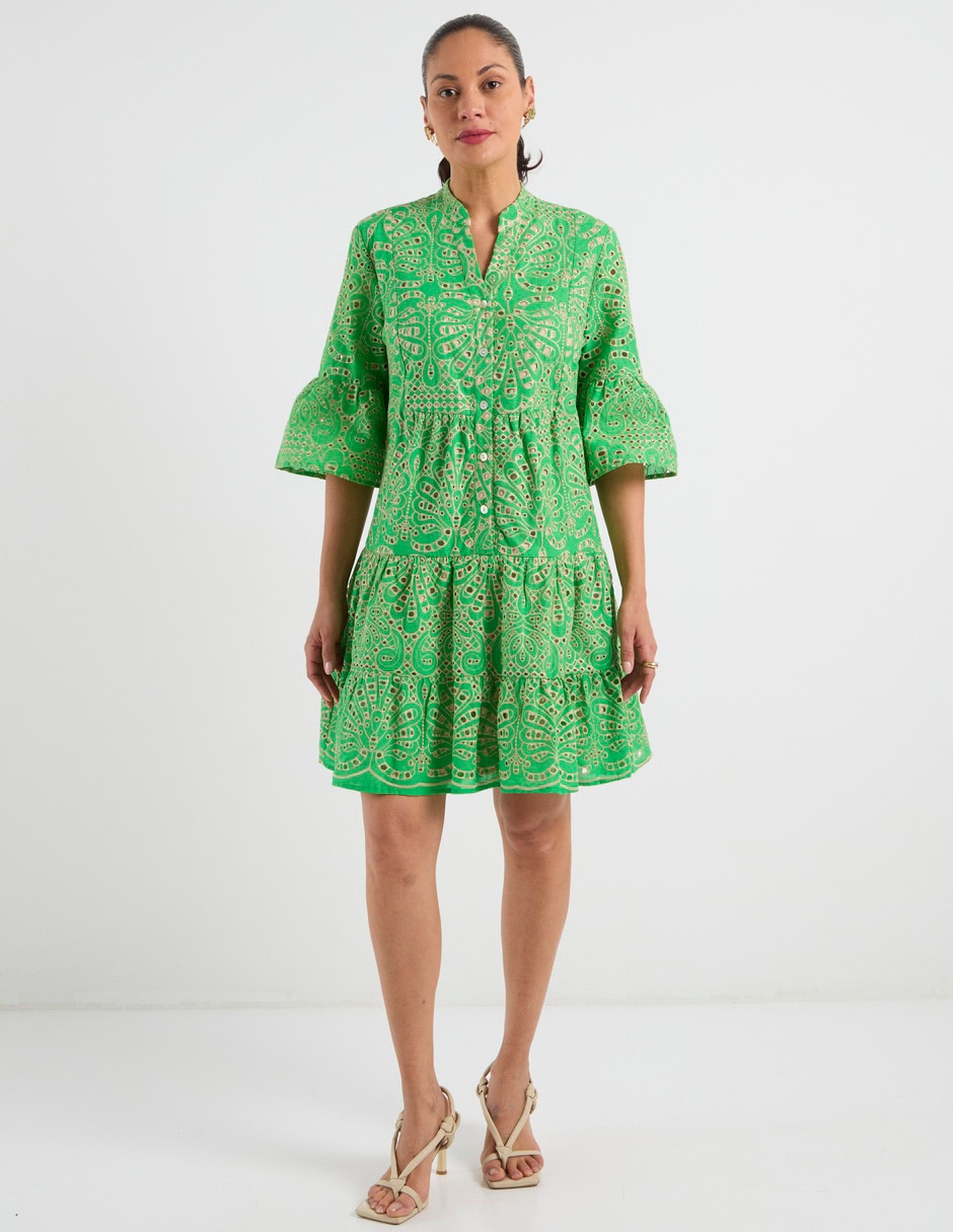 Vestido a la rodilla casual para mujer 8