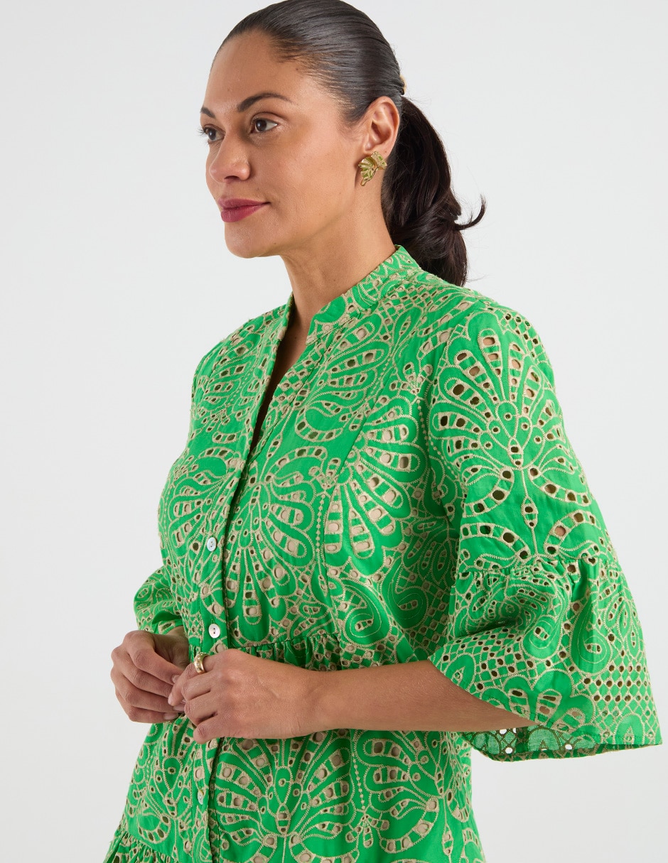 Vestido a la rodilla casual para mujer 9