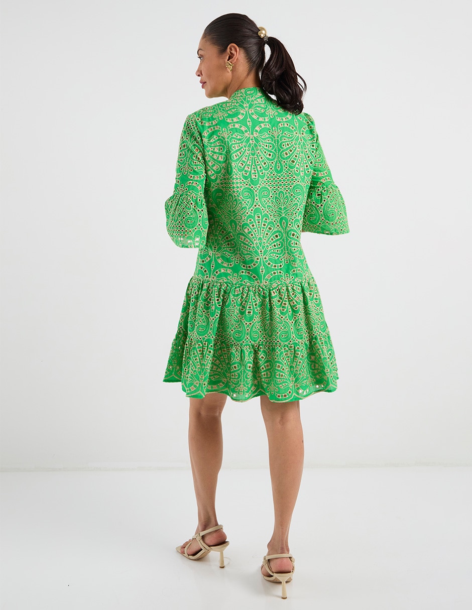 Vestido a la rodilla casual para mujer 11