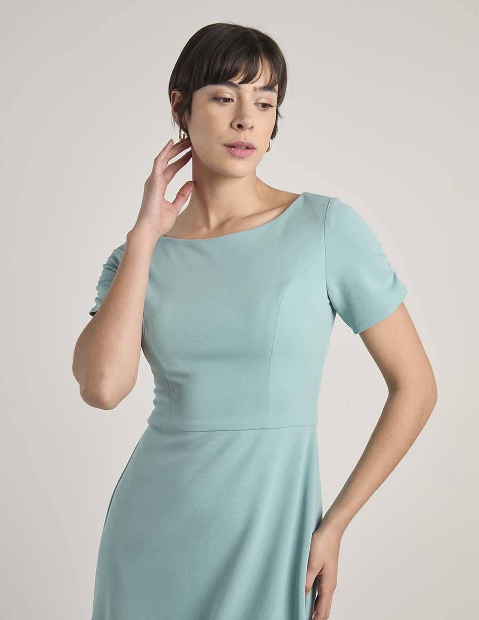 Vestido corto casual para mujer 9