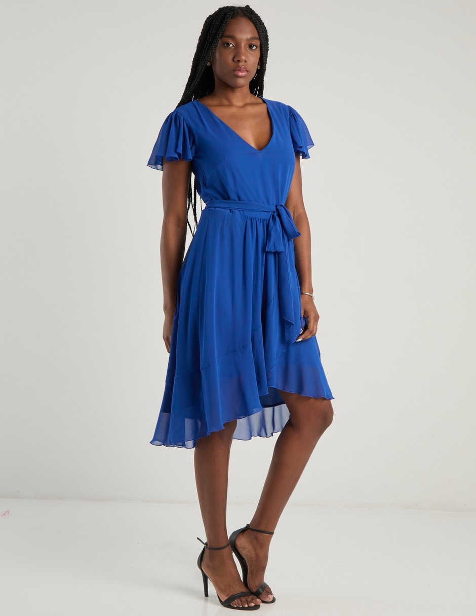Vestido a la rodilla casual para mujer 7