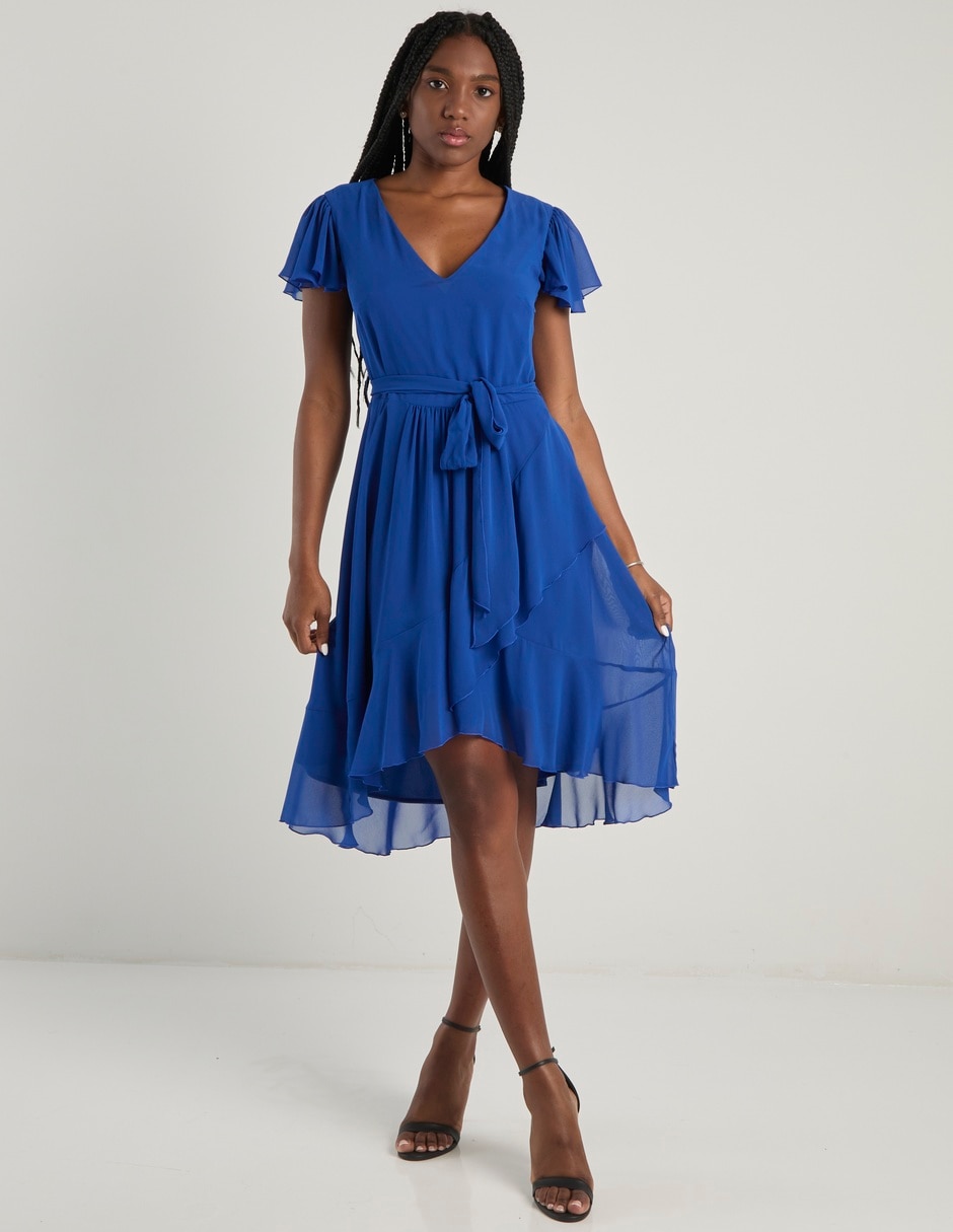 Vestido a la rodilla casual para mujer 8