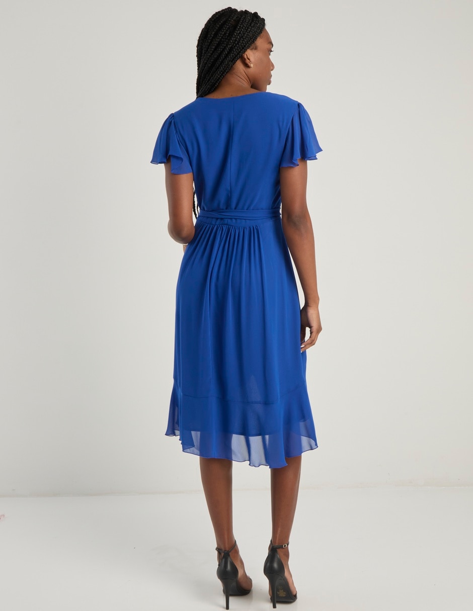 Vestido a la rodilla casual para mujer 11