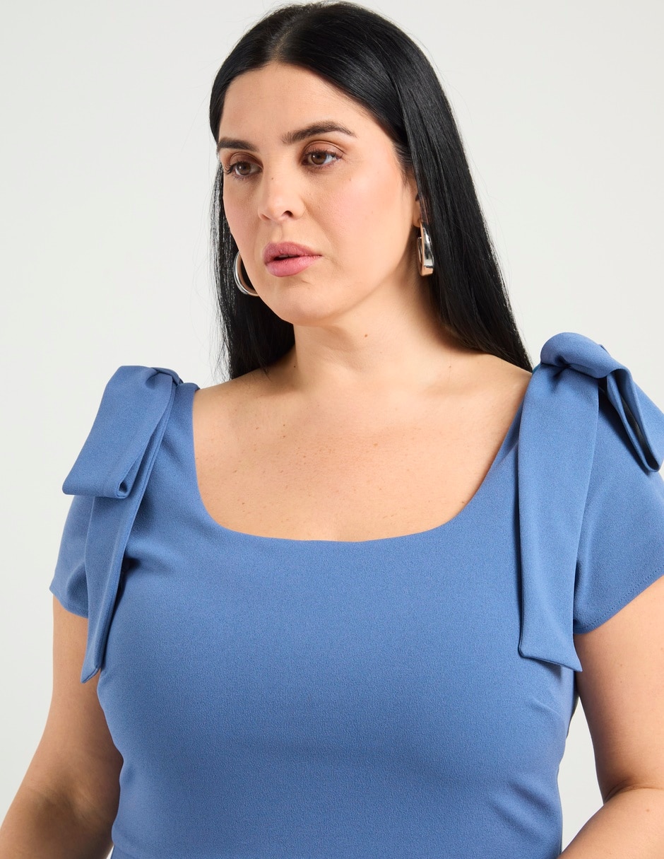 Vestido crop casual para mujer 9