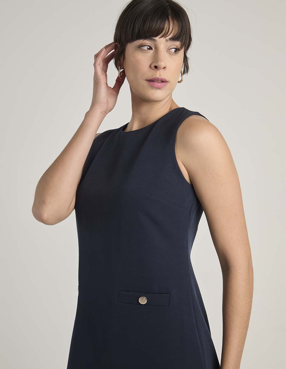 Vestido corto formal para mujer 9