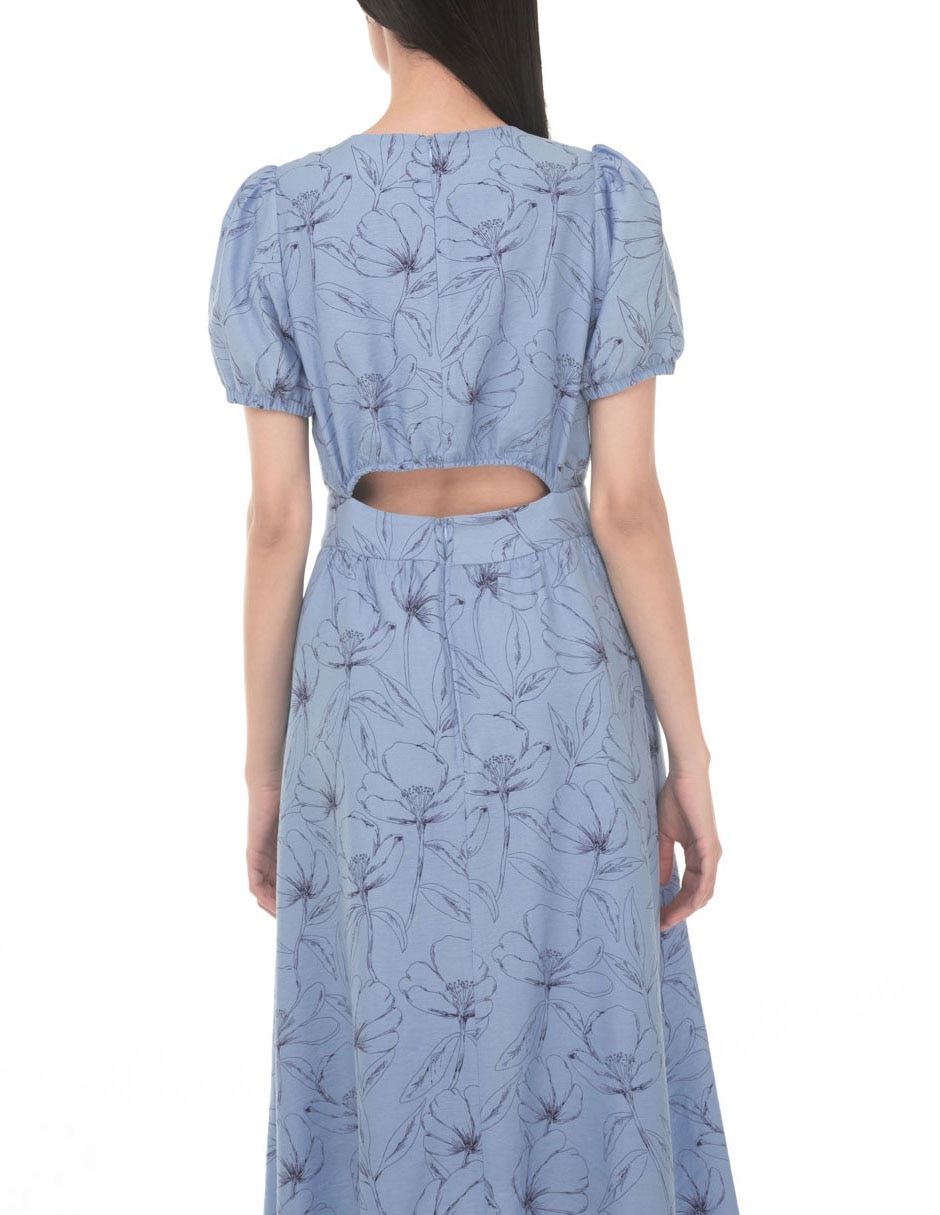 Vestido midi casual para mujer