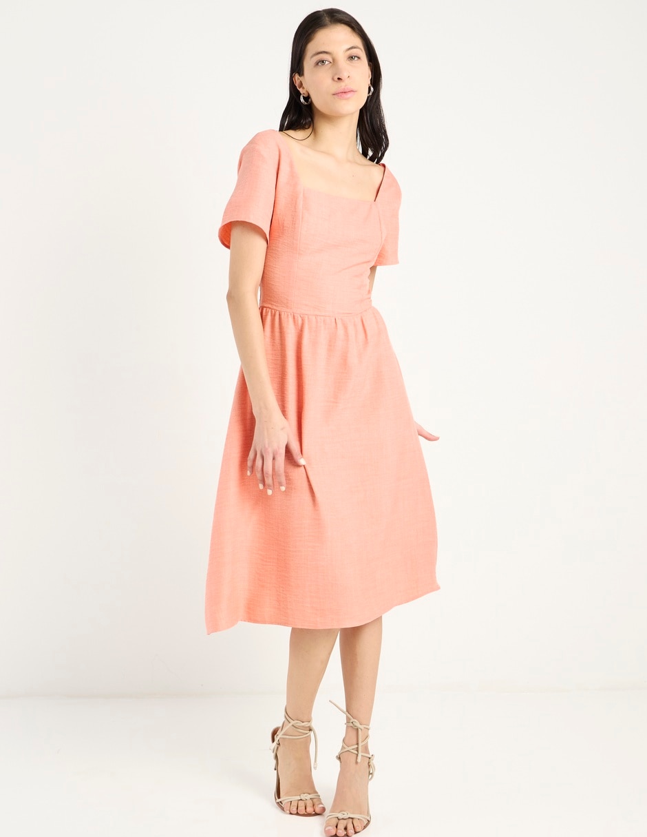 Vestido 3/4 casual para mujer