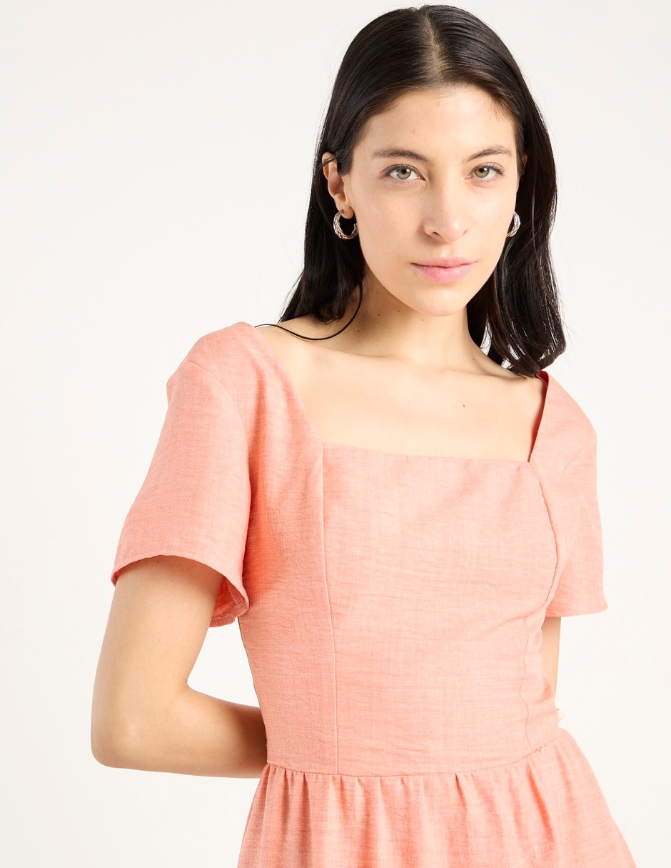 Vestido 3/4 casual para mujer