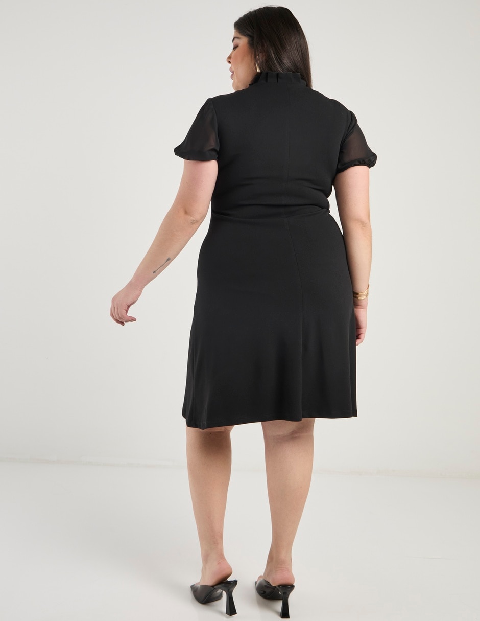 Vestido a la rodilla casual para mujer 11