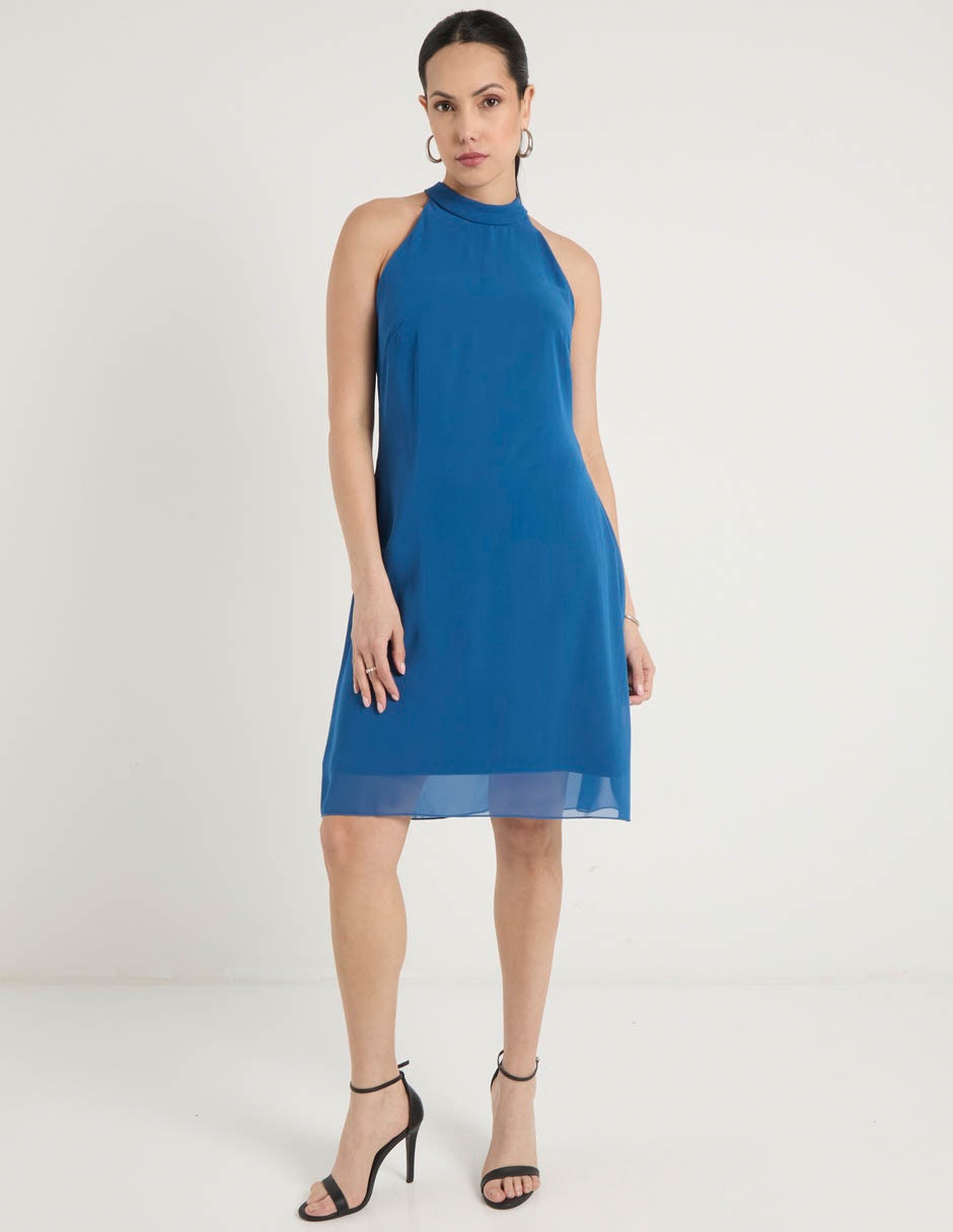 Vestido arriba de la rodilla casual para mujer 7