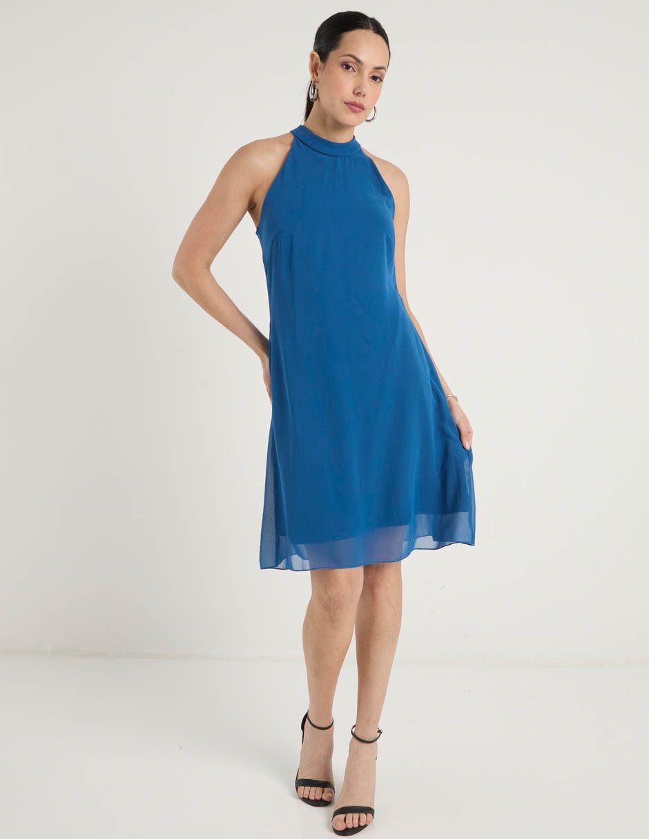 Vestido arriba de la rodilla casual para mujer 8