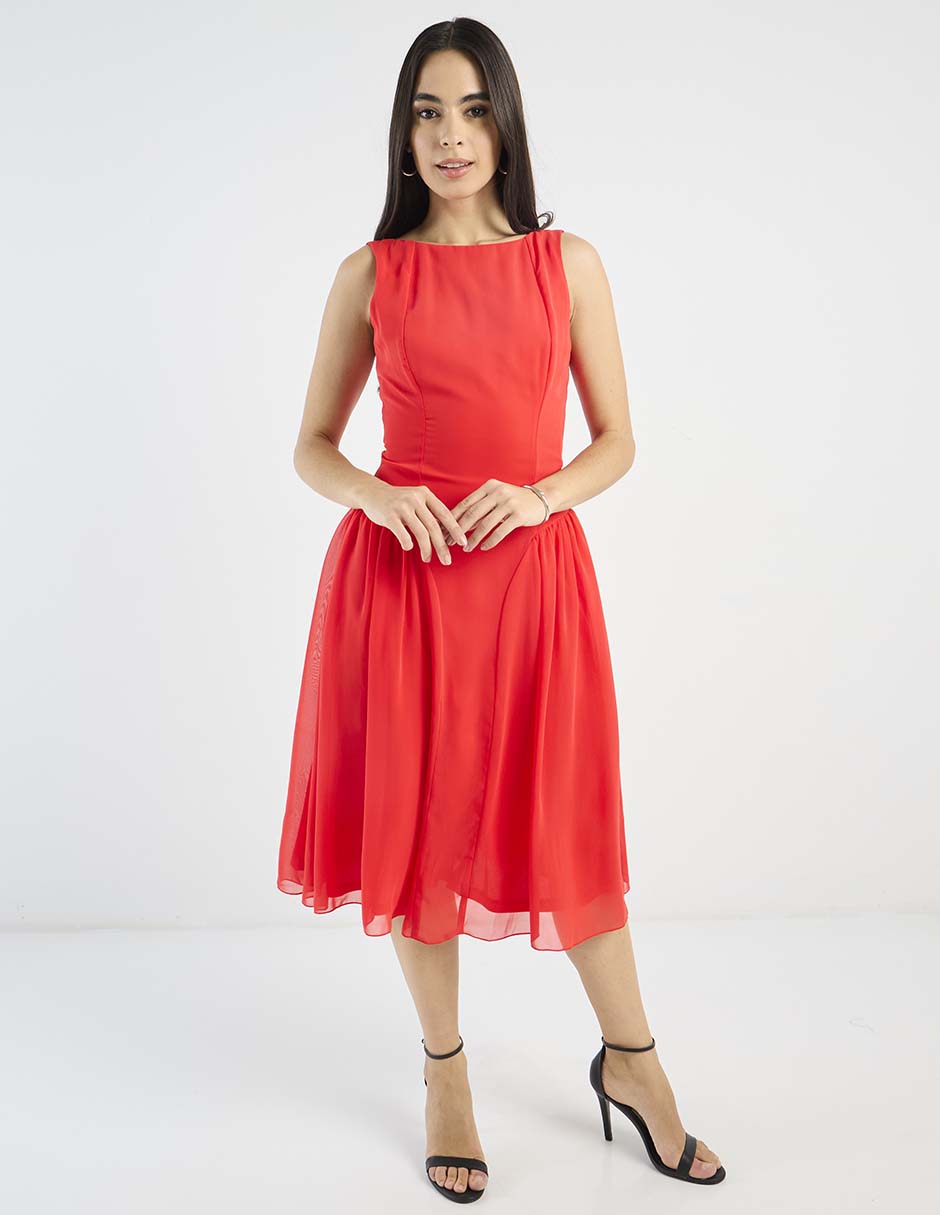 Vestido midi casual para mujer 7