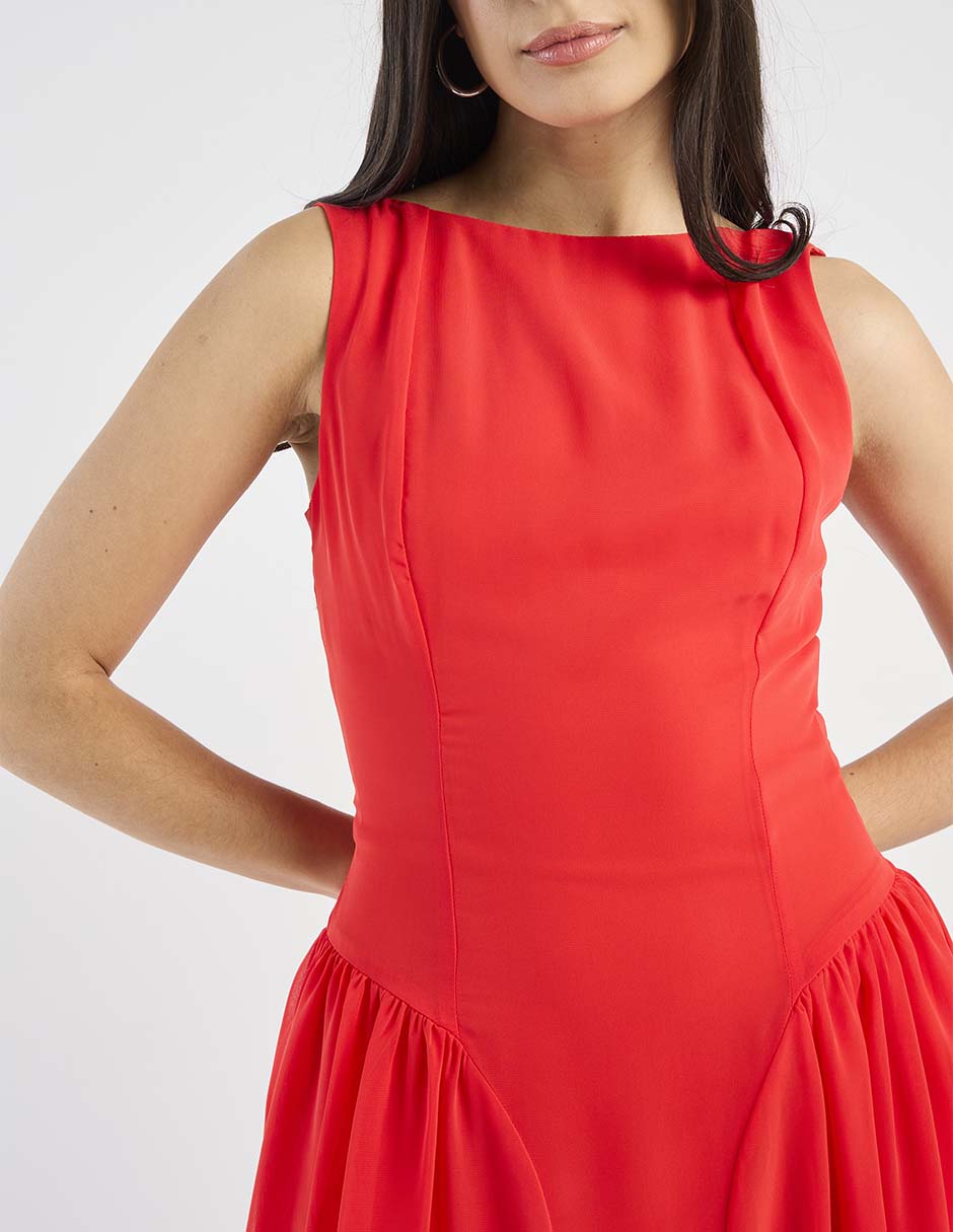 Vestido midi casual para mujer 9