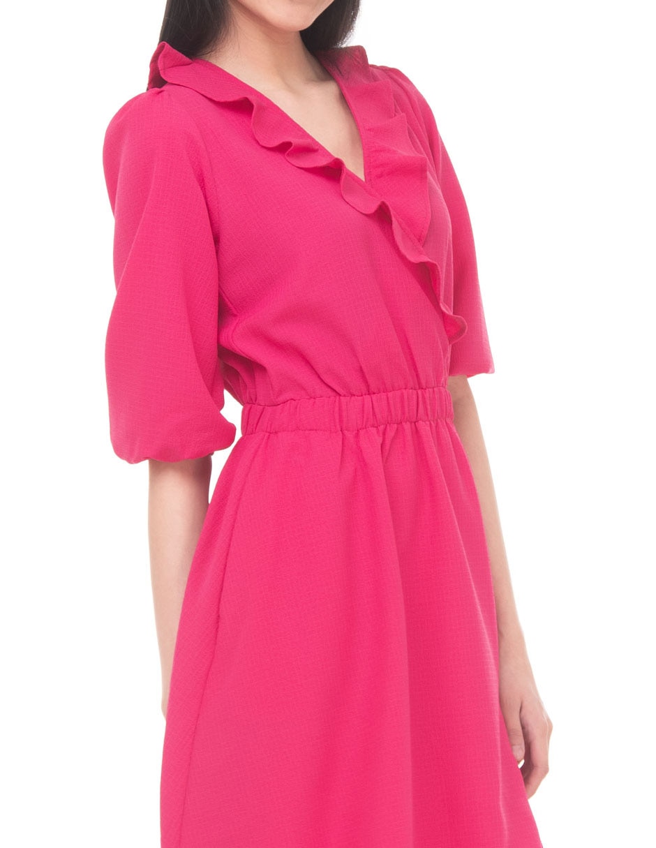 Vestido a la rodilla casual para mujer