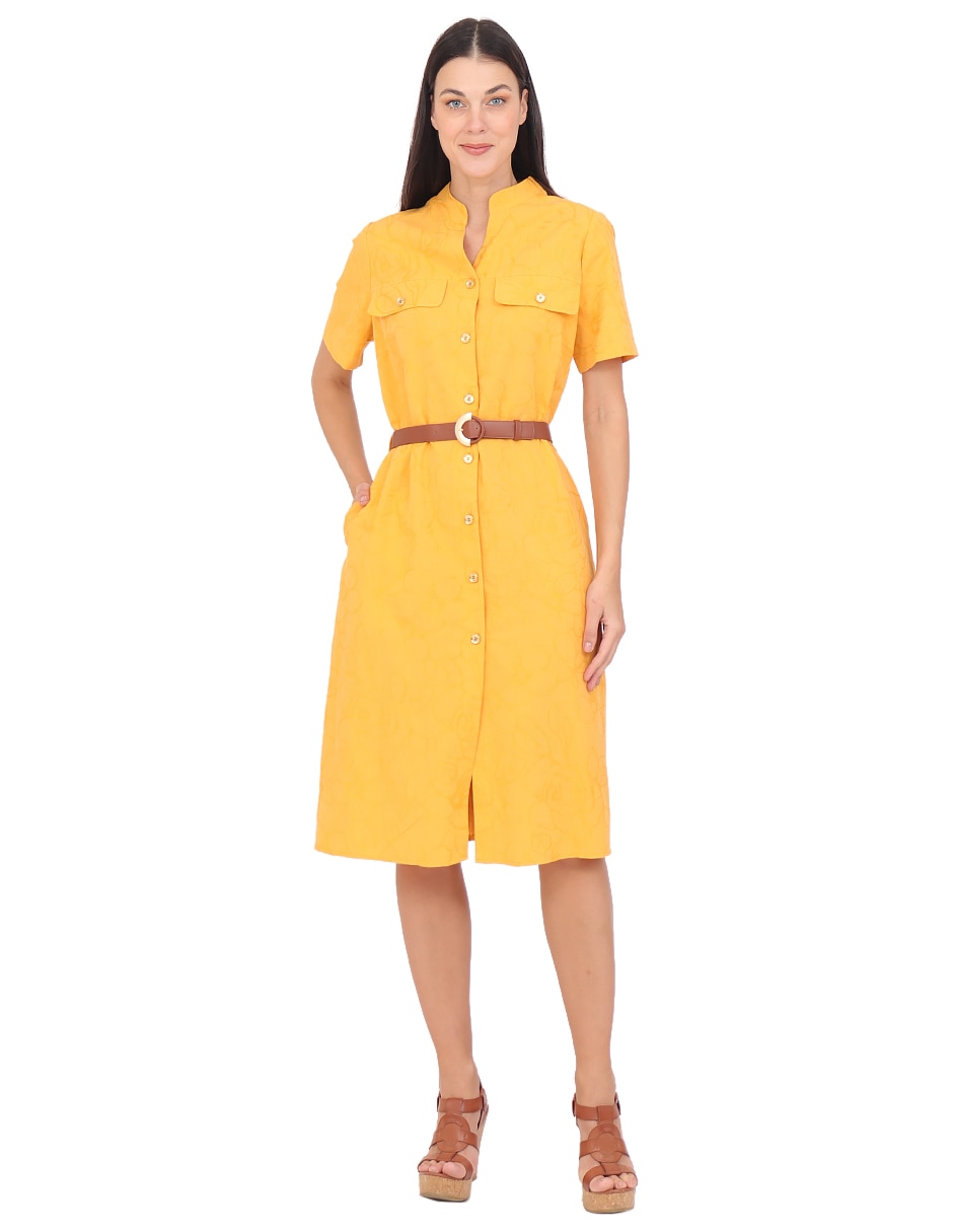 Vestido midi casual para mujer Vestido midi casual para mujer