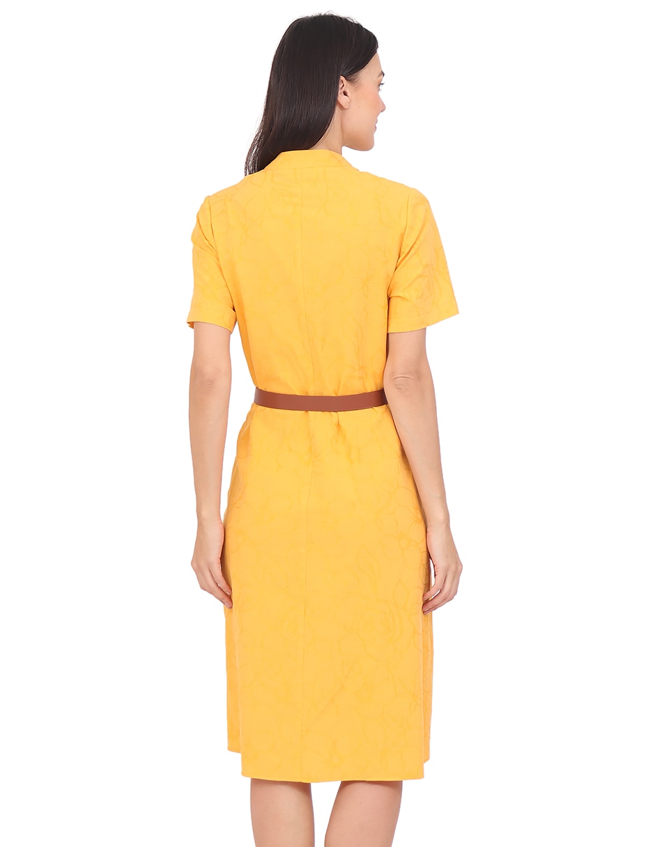 Vestido midi casual rue de la paix para mujer