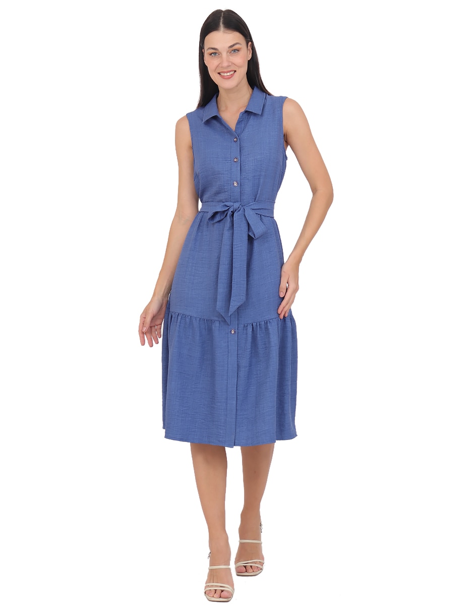 Vestido midi casual para mujer Vestido midi casual para mujer