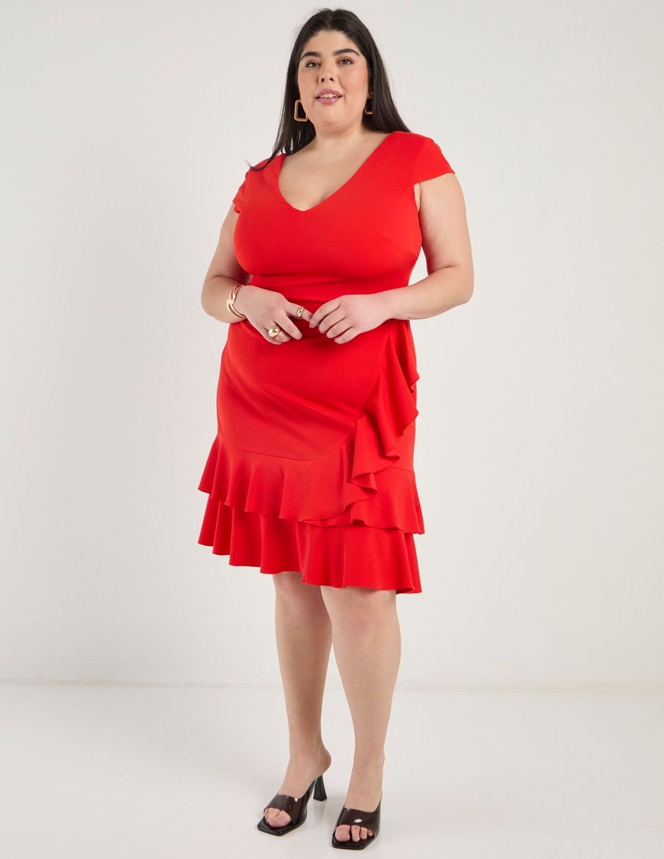 Vestido 3/4 de fiesta para mujer 8