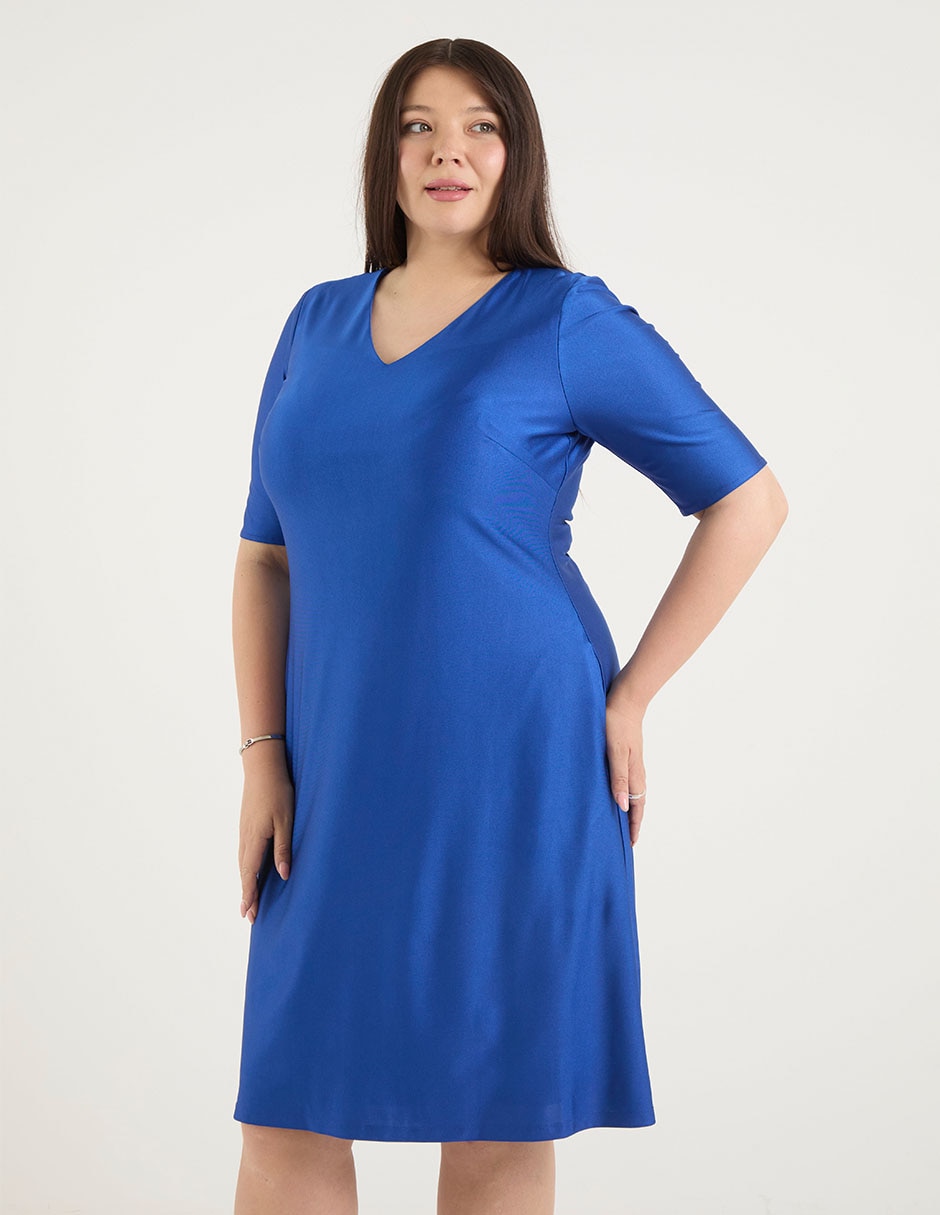 Vestido a la rodilla casual para mujer Vestido a la rodilla casual para mujer
