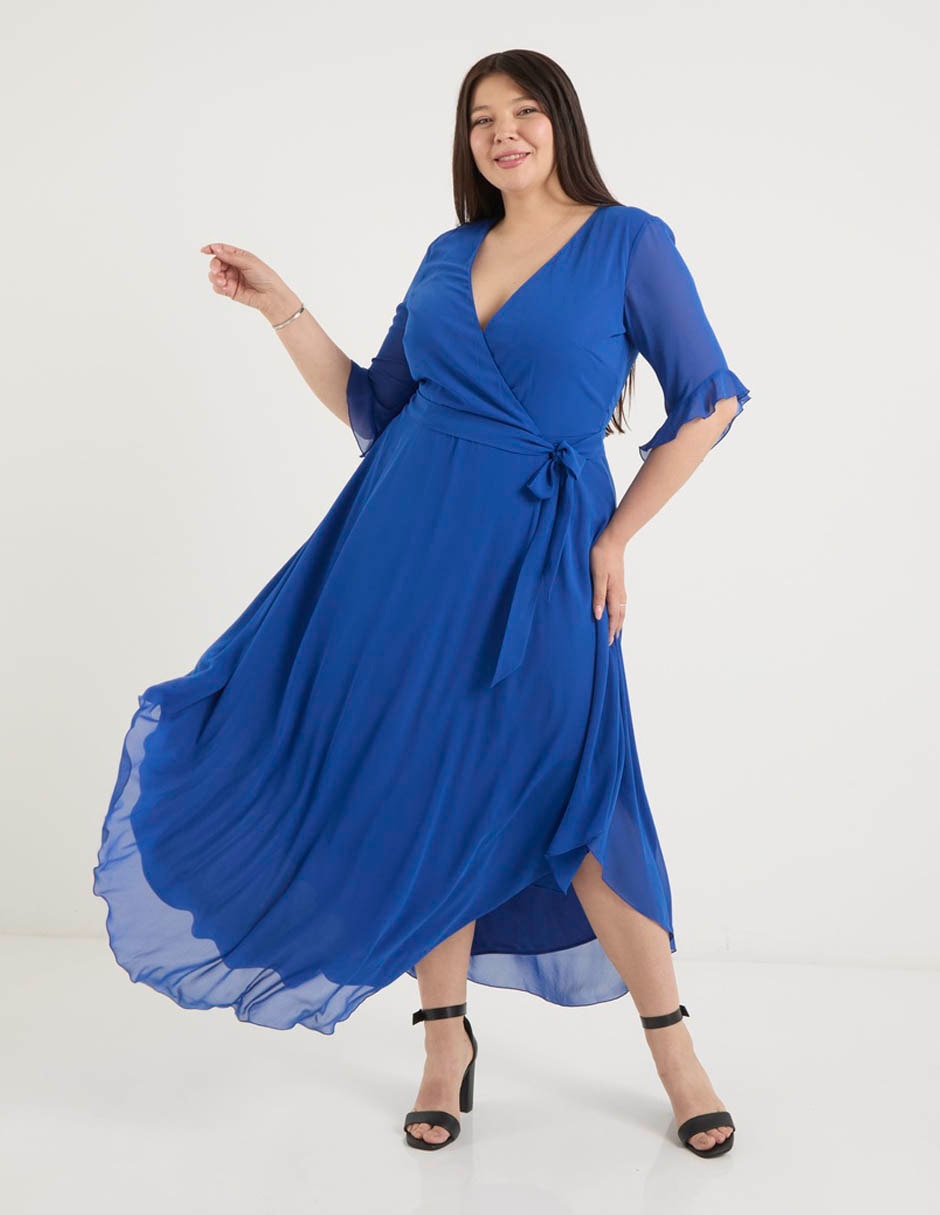 Vestido largo casual rue de la paix para mujer