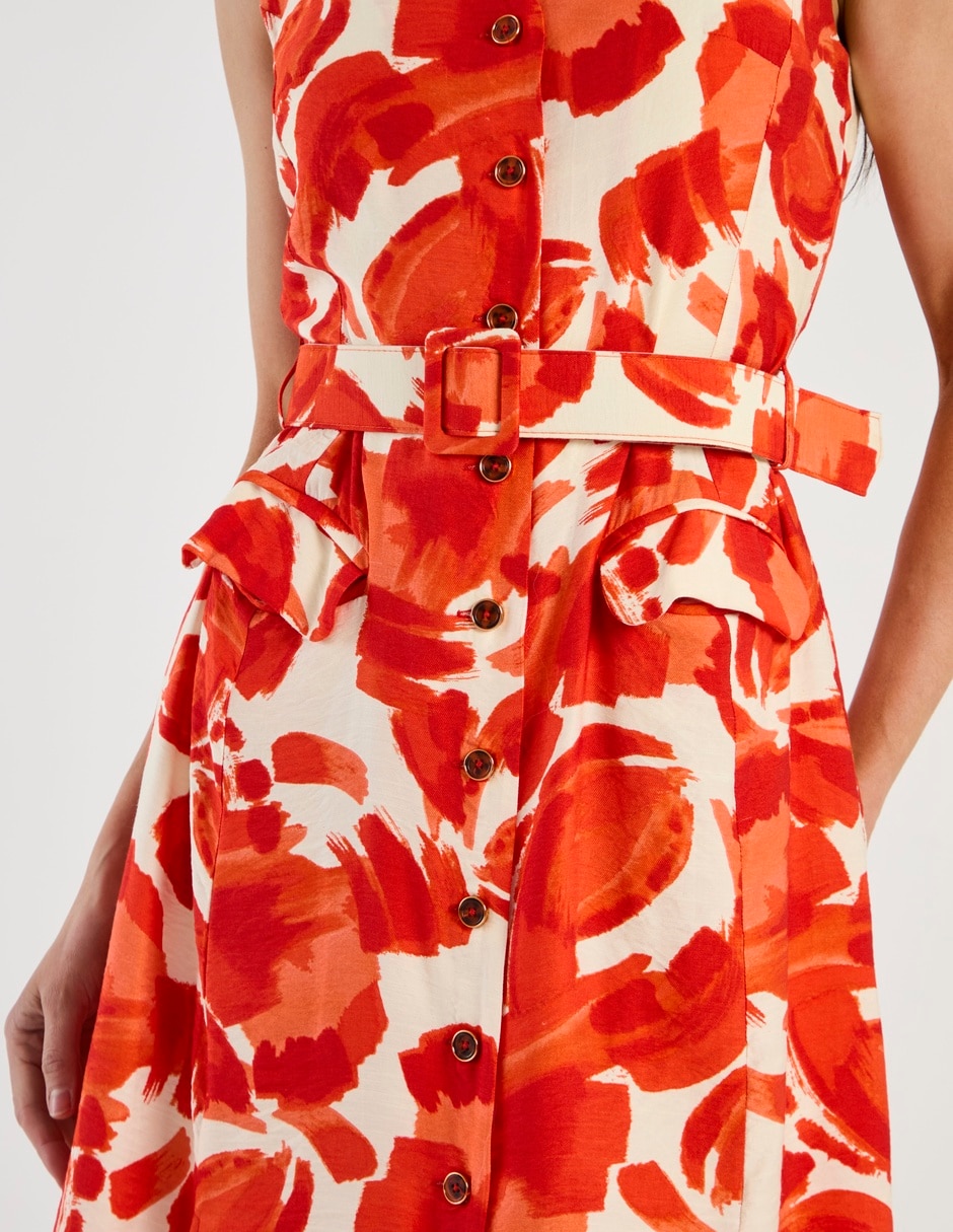 Vestido 3/4 casual para mujer