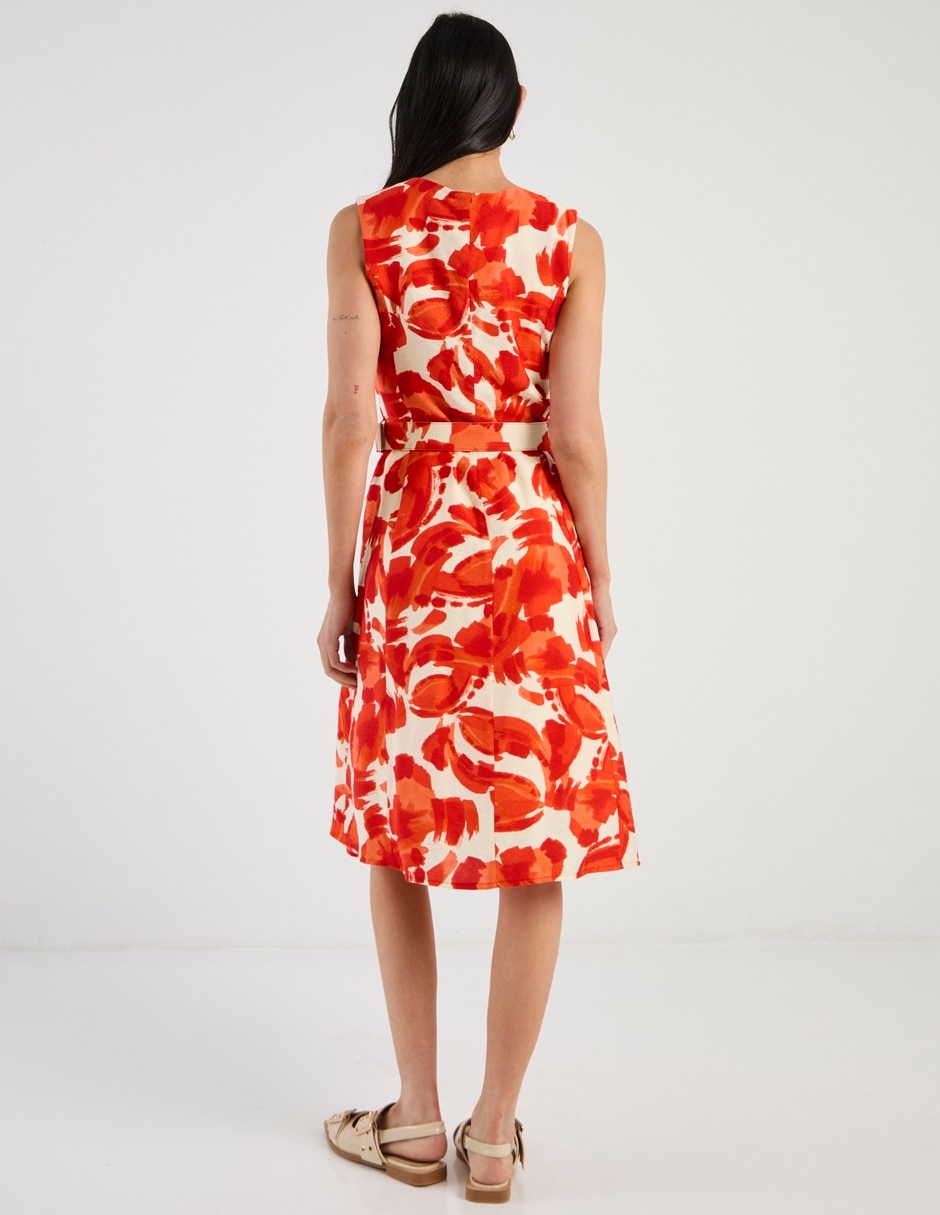 Vestido 3/4 casual para mujer