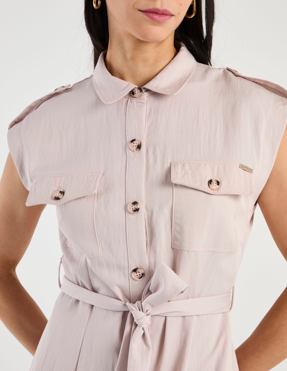 Vestido midi casual para mujer