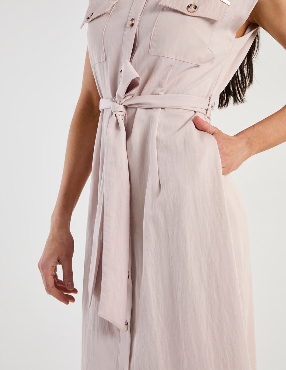 Vestido midi casual para mujer