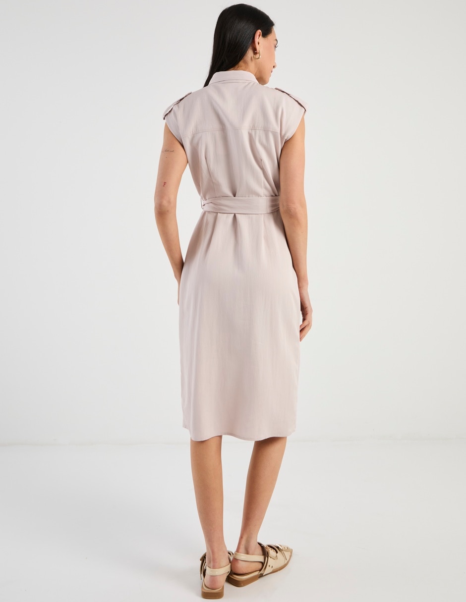 Vestido midi casual para mujer