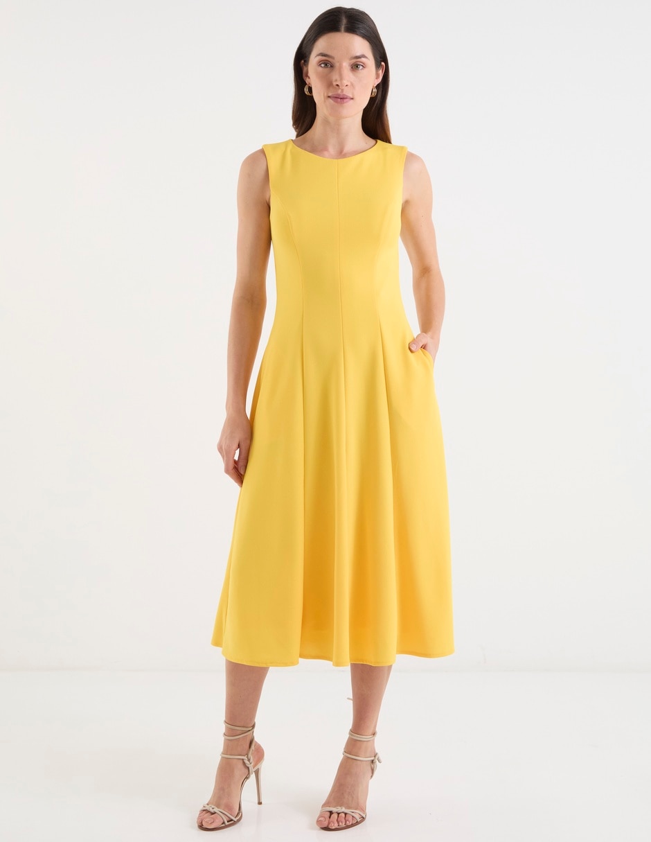 Vestido midi casual para mujer 1