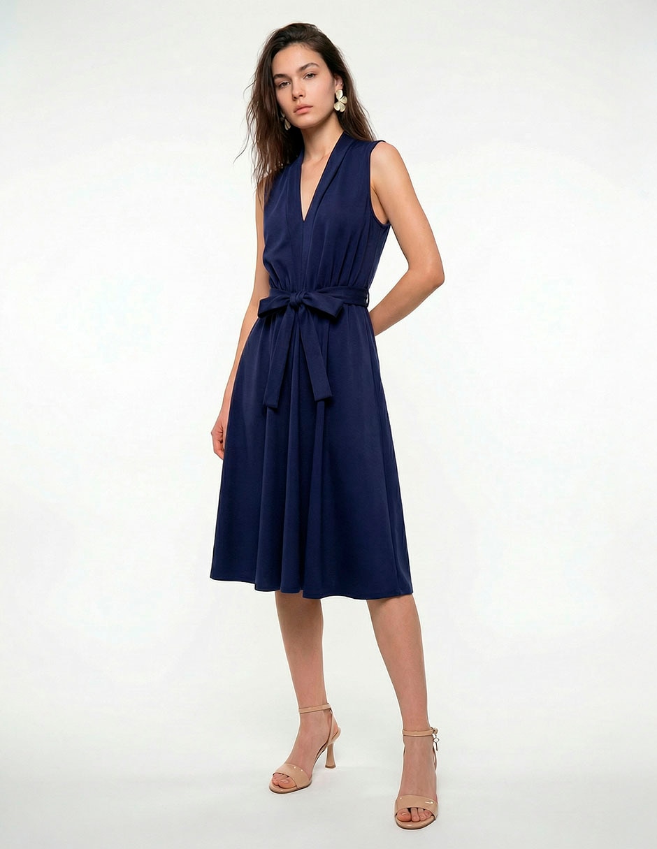 Vestido midi casual para mujer 7
